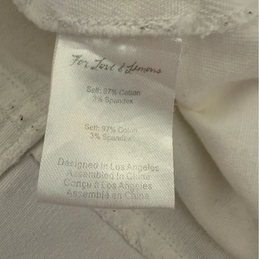 FOR LOVE & LEMONS Monika Overalls Mini Skirt White Size XS - Picture 6 of 11